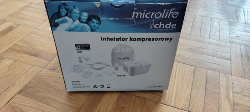 Inhalator kompresowy microlife jak nowy
