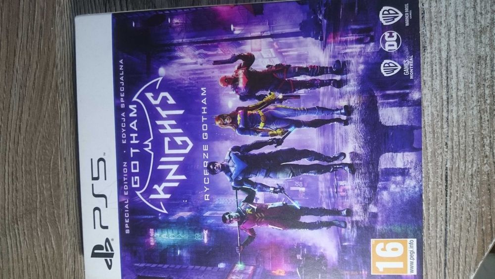 Steelbook Gotham Knights ps5 playstation 5 batman spiderman dc marvel