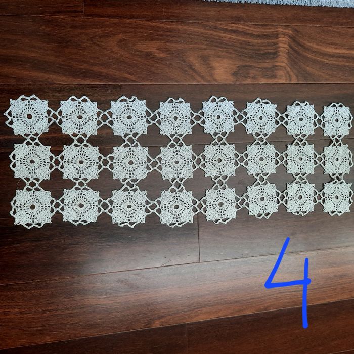 Rendas de crochet antigas diversas