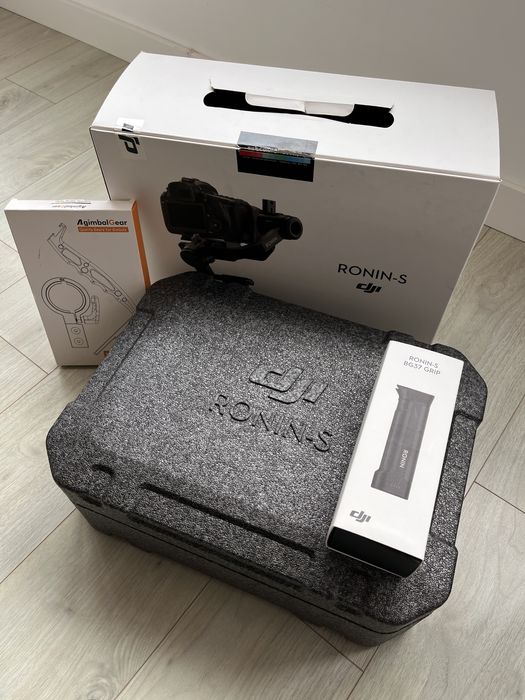 Gimbal DJI RONIN-S + acessórios