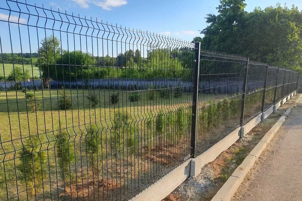 Panel 153 cm fi 4 – kompletne ogrodzenie 59 zł/mb | Podmurówka w cenie