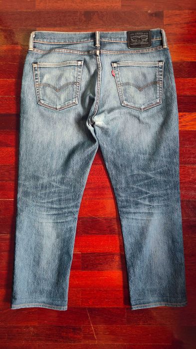 Calças Levis x Nike 36 x 32 Denim Jeans Stretch Skate