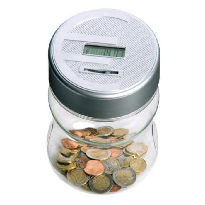 Mealheiro C/ Contador de Moedas