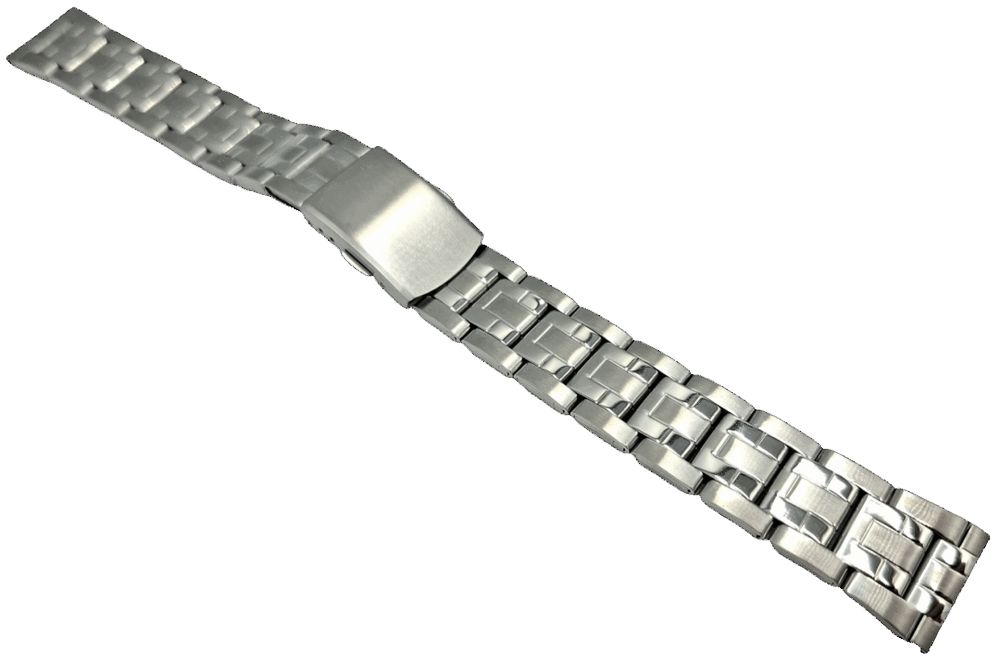 Nowa Bransoleta bransoletka do zegarka elegancka 18 mm stal nierdzewna