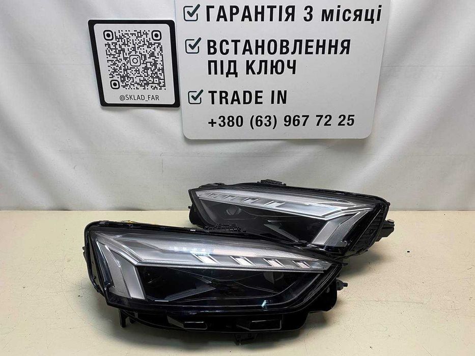 Фара Audi A5 8w рестайлинг laser оригинальная б/у