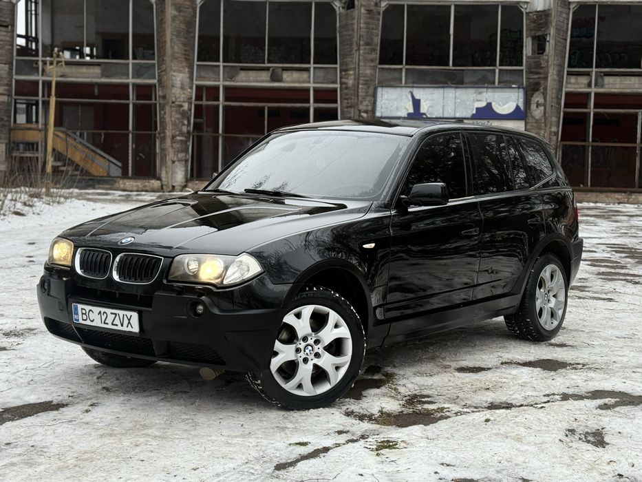 BMW X3 3.0d m57n 160kw Чорний на чорнім, гарний стан, Свіжопригнаний