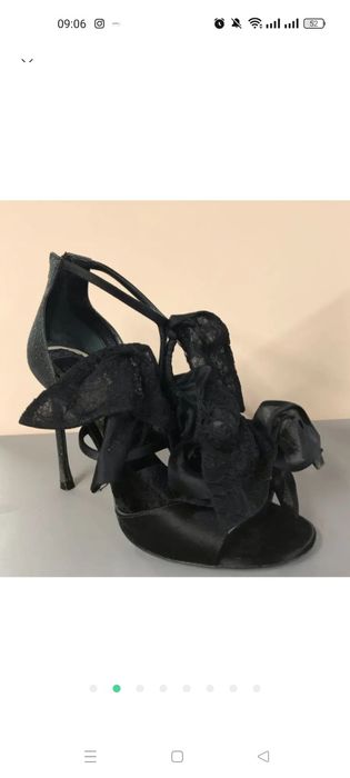 Люксовые босоножки Christian Dior кожа