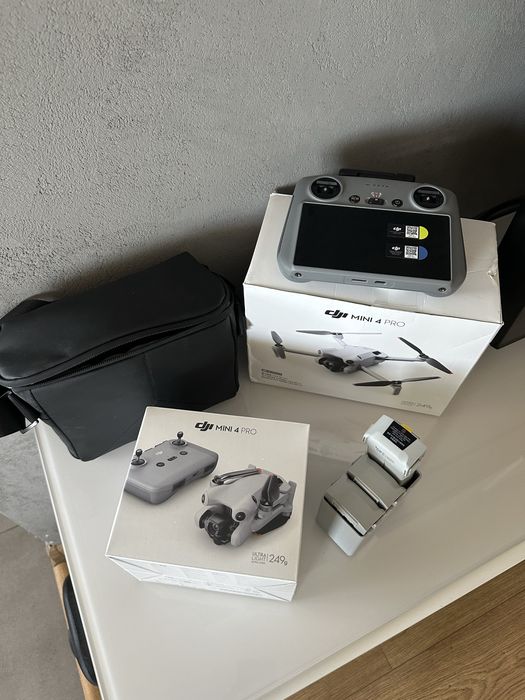 DJI MINI 4 PRO Fly More Combo + RC2 + NOWY DRON od DJI + GRATIS filtr PRO
