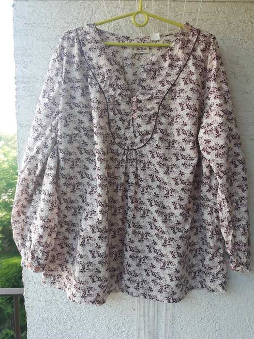 Tunika koszulowa 48 50 bawełna