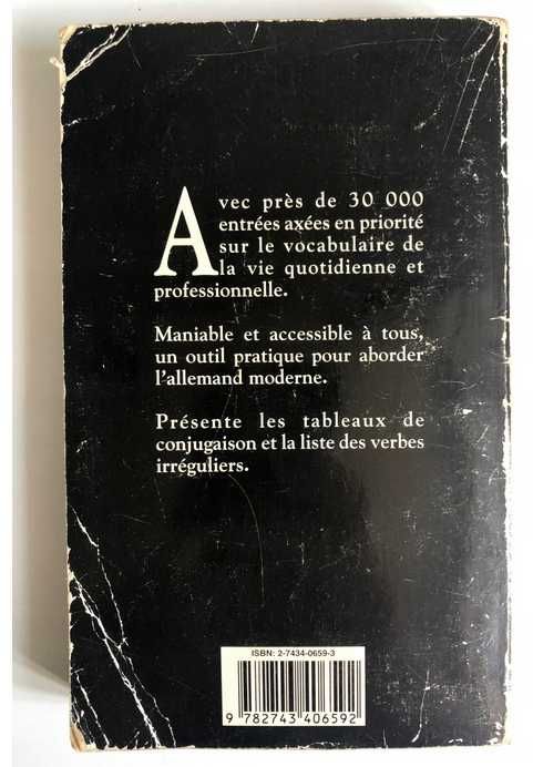 Dictionnaire français-allemand allemand-français Praca zbiorowa