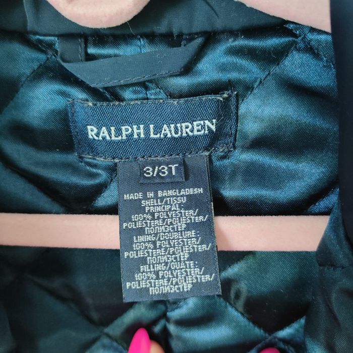 Kurtka dziecięca Ralph Lauren dla dziewczynki 3l