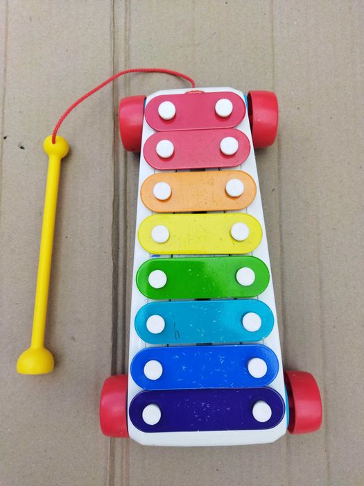 Каталка-игрушка классический ксилофон Fisher-Price Xylophone іграшка