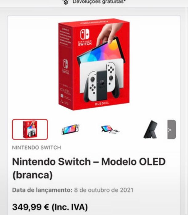 Nitendo switch Oled