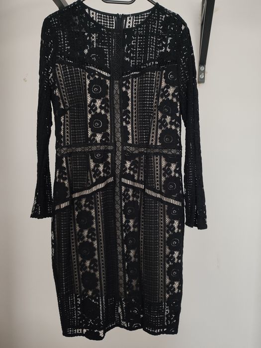 Sukienka koronkowa M