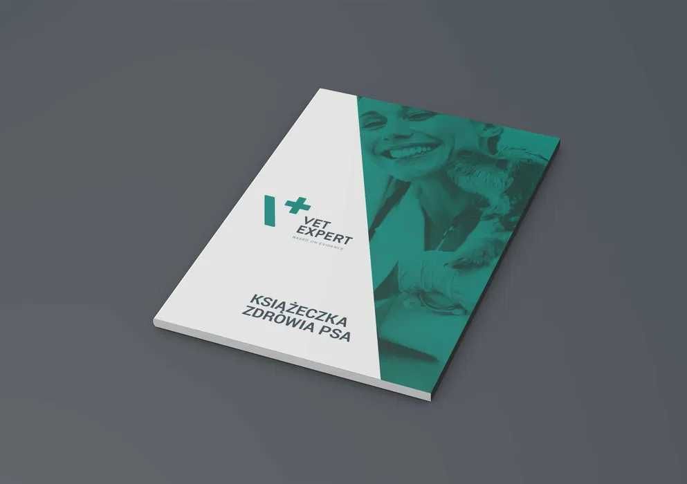 Książeczka zdrowia dla psa Vet Expert 100 sztuk Wyprzedaż