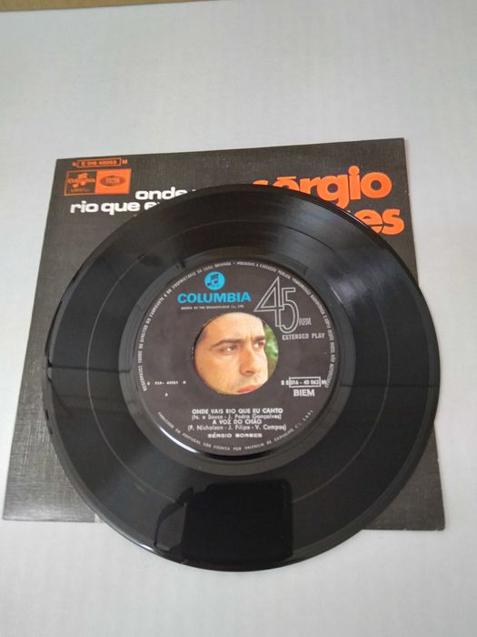 EP- SÉRGIO BORGES - Onde Vais Rio Que Eu Canto (1970)