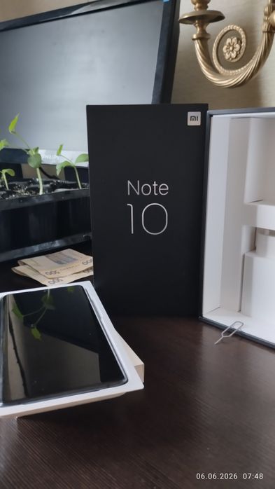 Mi Note 10 Midnight Black 6/128 gb Флагман