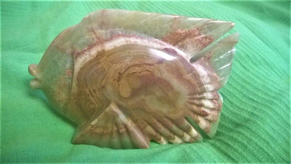 Настольные рыбы статуэтки из камня оникса: 300 грн. - Колекціонування ...