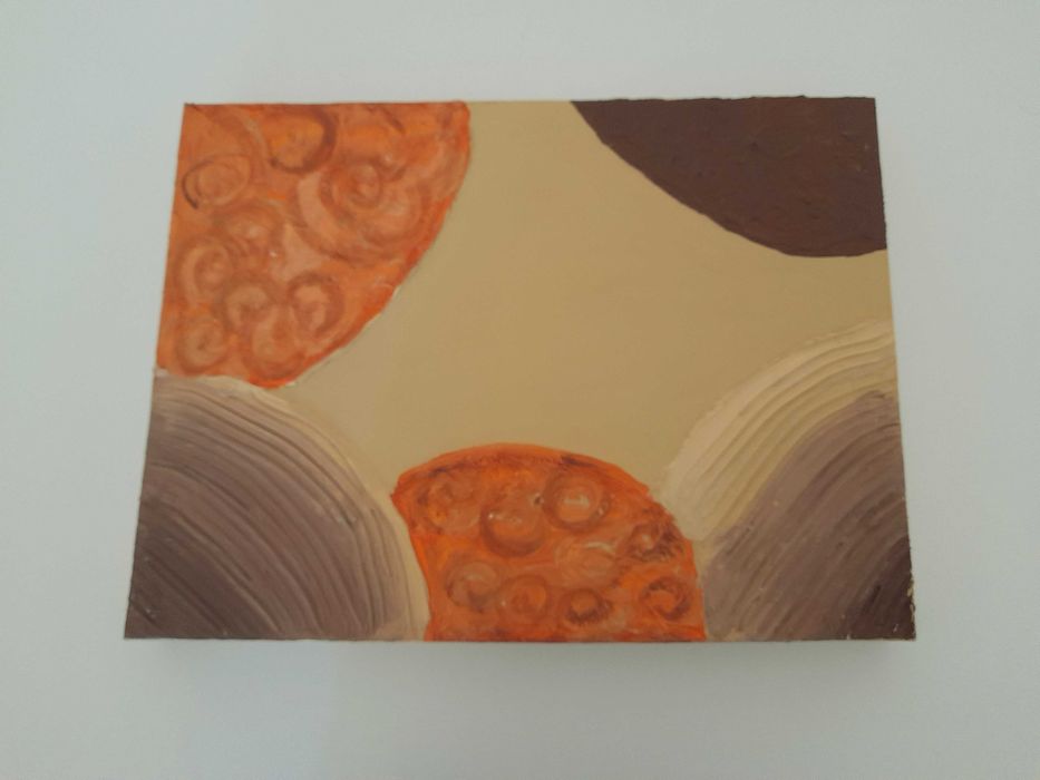 Telas pintadas novas