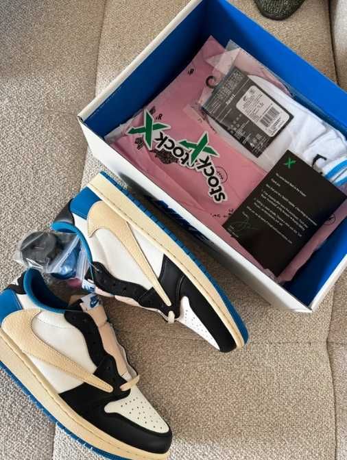 Jordan 1 Retro Low OG SP Fragment x Travis Scott R.41