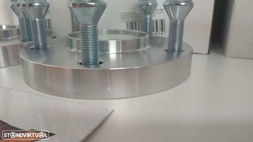Conjunto espaçadores/ alargadores / bolachas BMW 20mm 5x120 72.6 ou 7