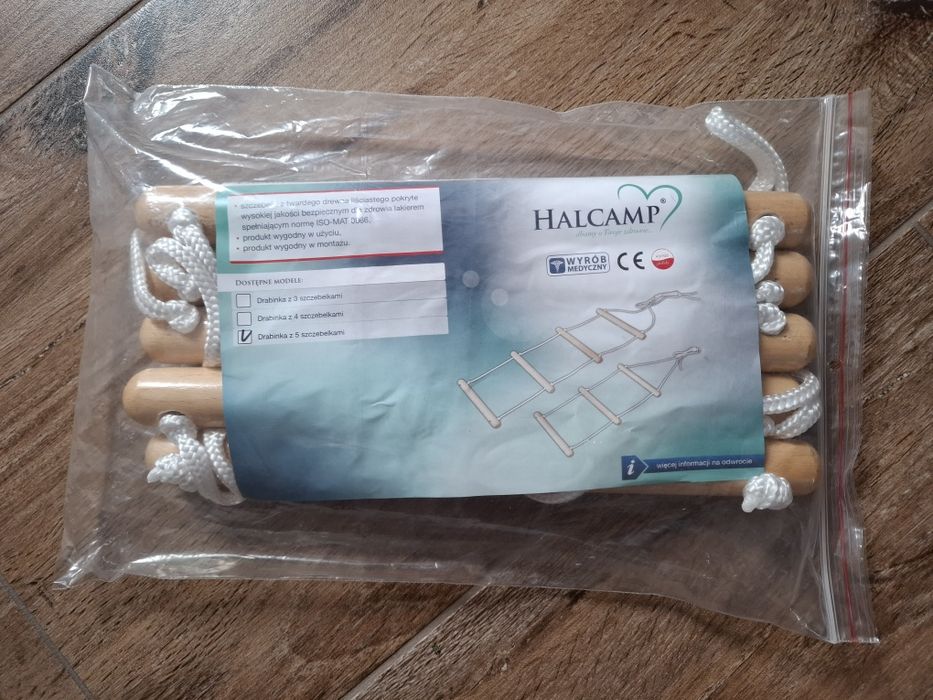 Drabinka z 5 szczebelkami Halcamp wyrób medyczny