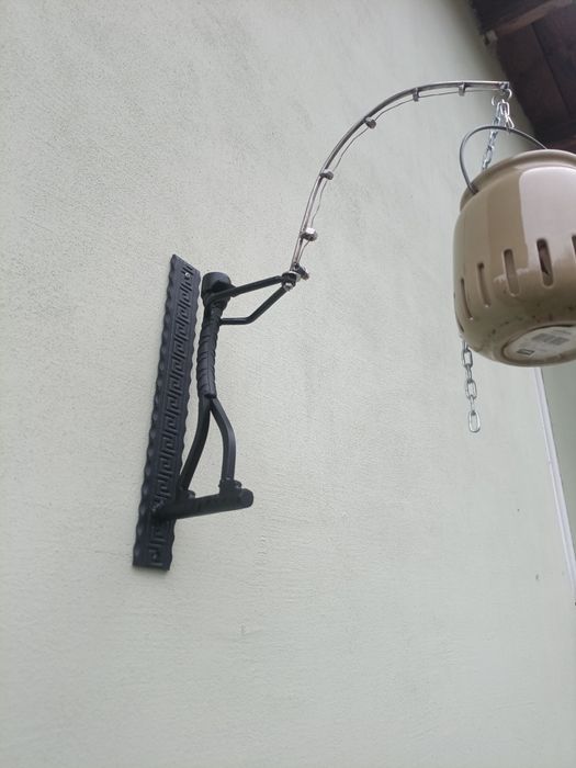 Uchwyt,wieszak na lampę solarną, świecę. Metaloplastyka