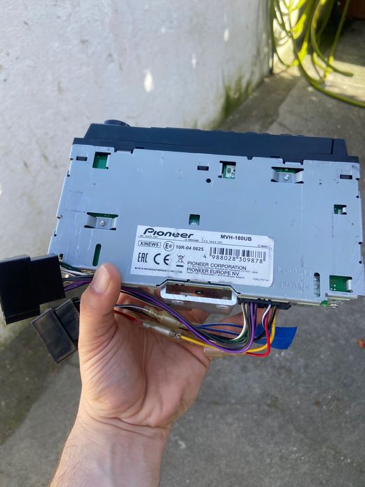 Rádio Pioneer MVH-180UB 1 Din