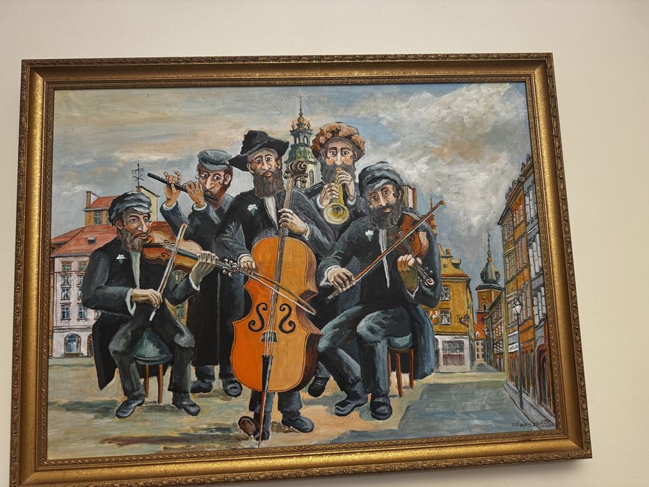 Obraz orkiestry olej na plótnie