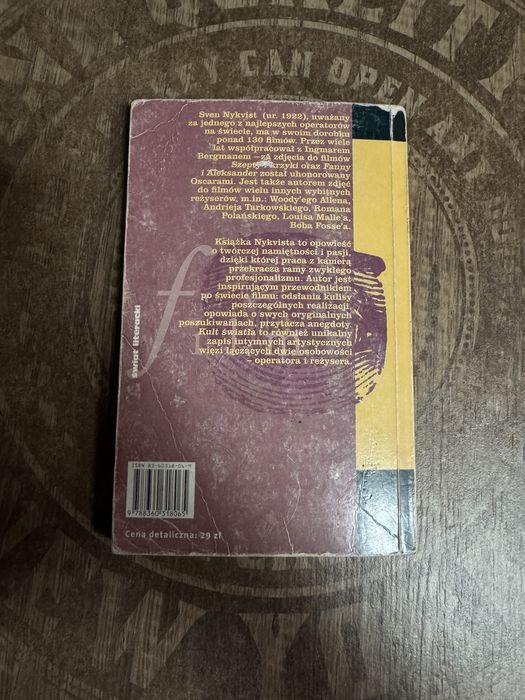 Prawie biały kruk - książka Kult światła - Sven Nykvist