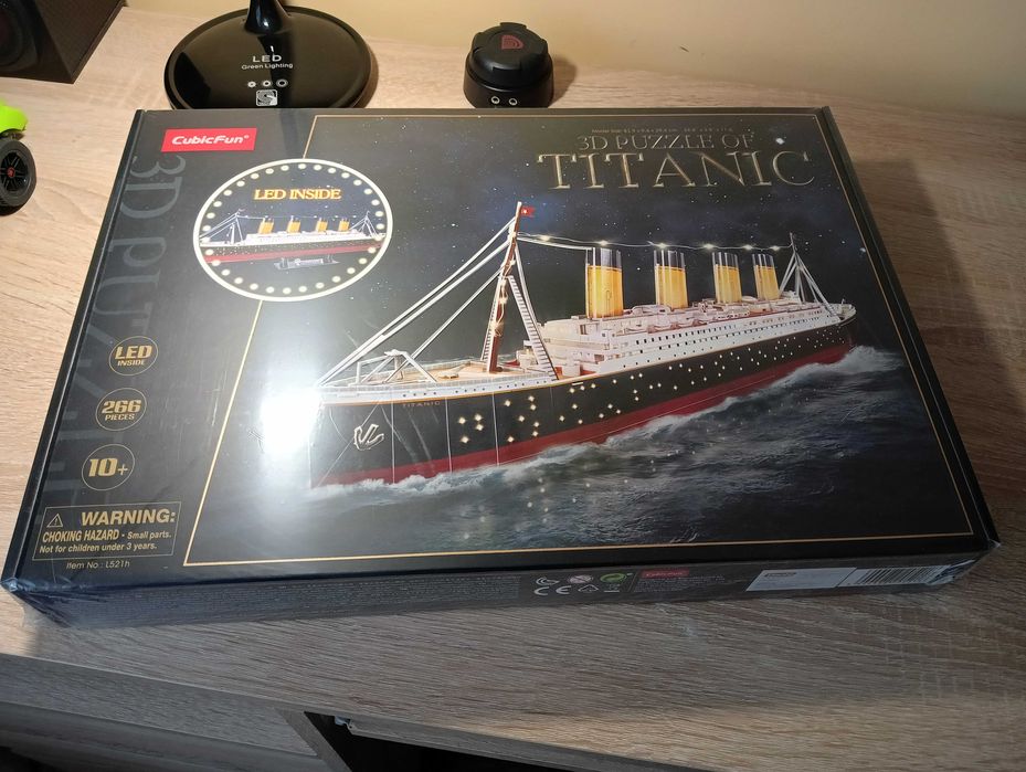 Puzzle 3D titanic