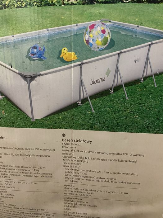 Sprzedam basen mało używany