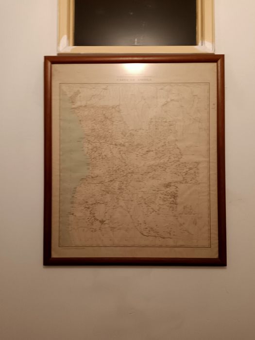 Mapas cartográficos Angola e Mocambique