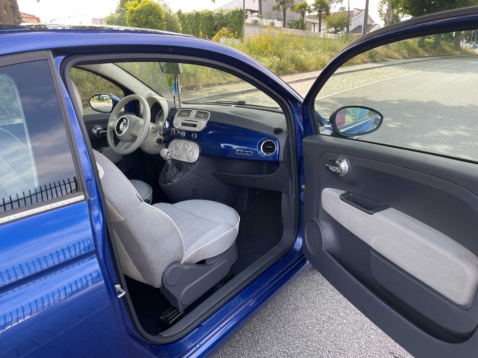 Fiat 500 1.2 Lounge 124mil Km's NACIONAL