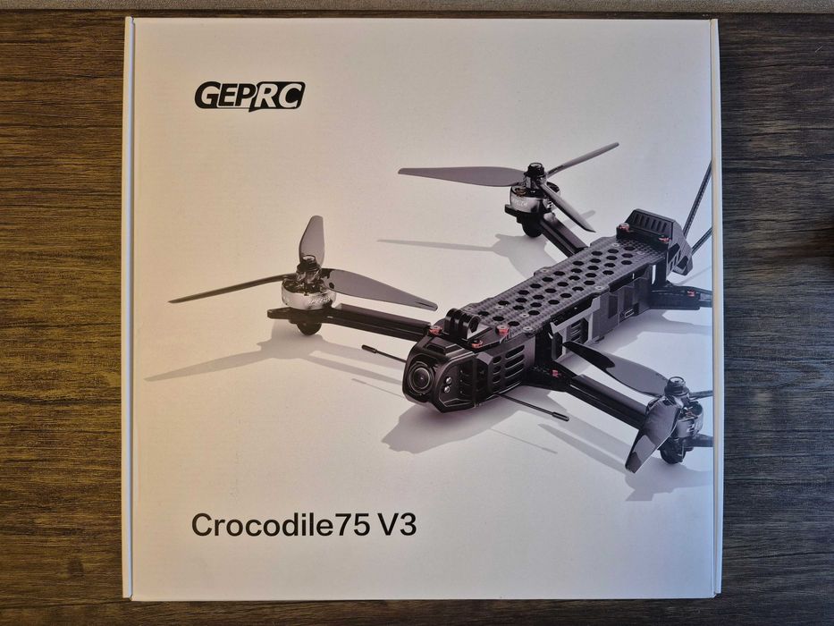 дрон квадрокоптер GEPRC Crocodile75 V3 Analog TBS