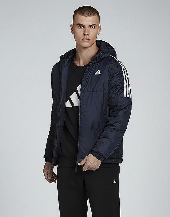 Чоловіча куртка Adidas Essentials Insulated Hooded Jacket(Оригінал) М.