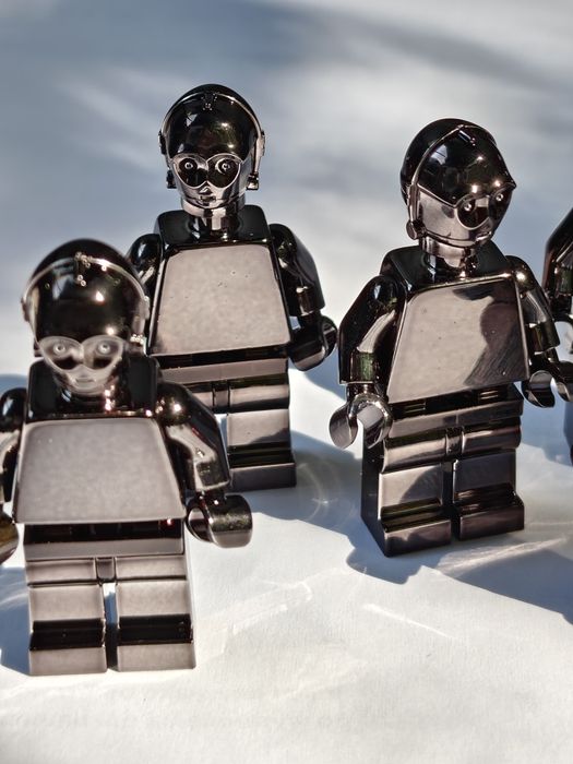 Lego minifigurka - Chrome Black C-3po - Nowa - cena za sztukę