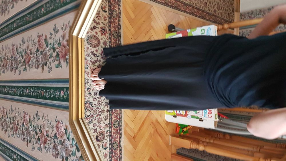 Spódnica taneczna treningowa czarna rozmiar S/M