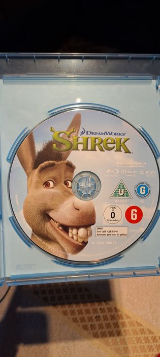 Shrek płyta blu ray