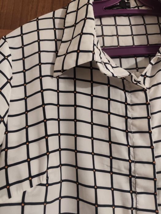 Koszula w kratę serduszka missguided m 38
