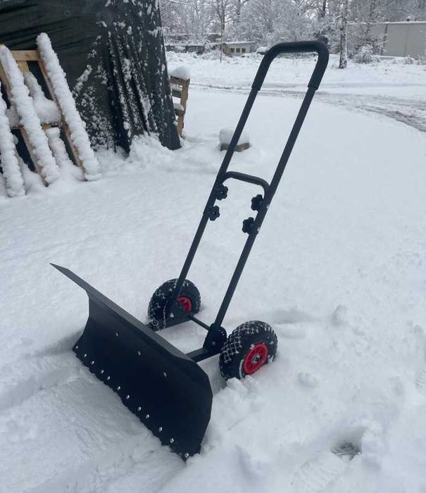 Łopata do Śniegu Pług Odśnieżarka Na Kółkach 75cm STALOWA |NOWA|