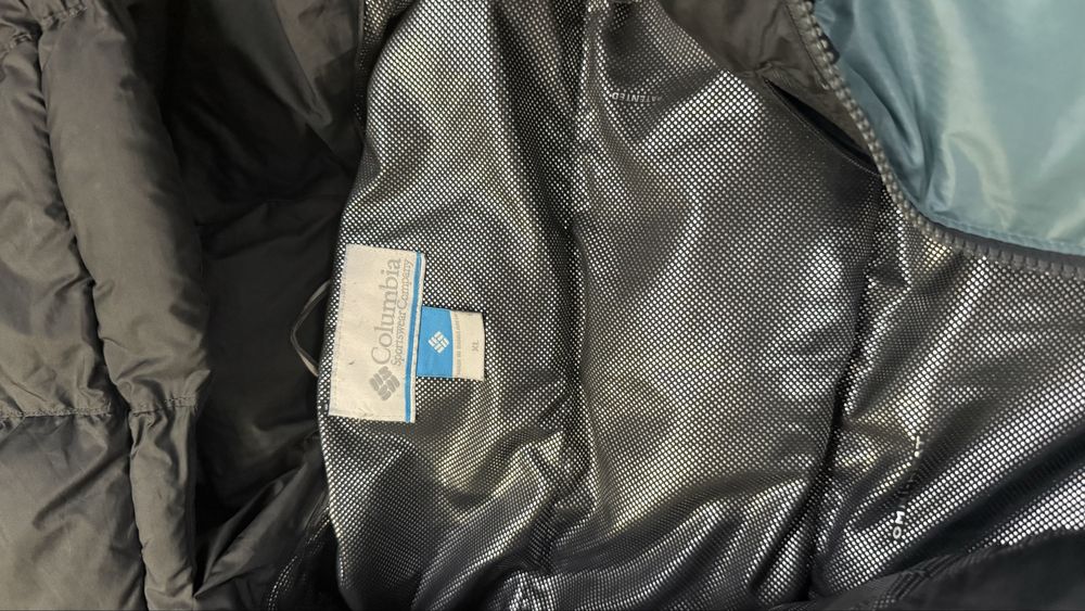 Kurtka puchowa bardzo ciepla marki Columbia