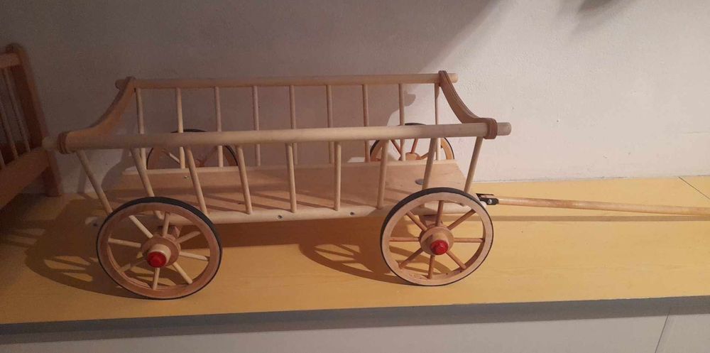 Wóz drabiniasty do słomy