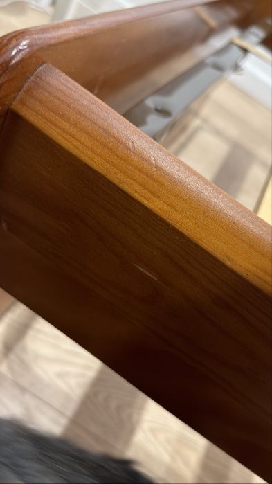 Estrutura cama madeira + estrado 90x140