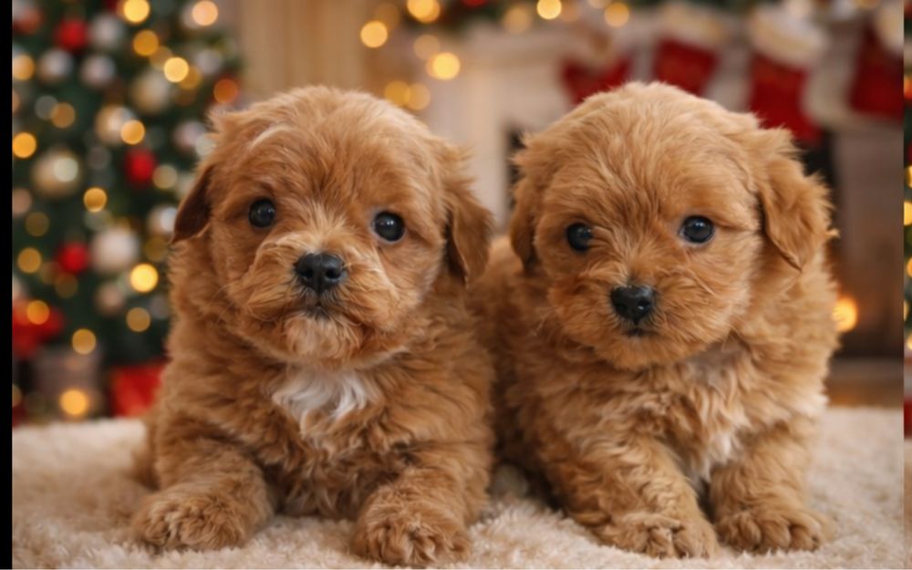 Мальчик и девочка мини мальтипу