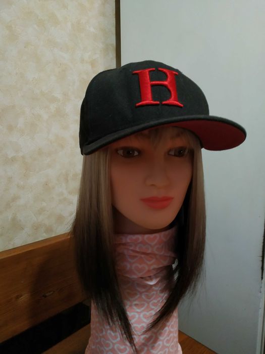 Бейсбольная кепка с буквой H, New Era 59Fifty Fitted Hat обсяг 57-59см