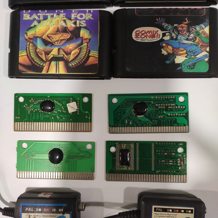 Лот картриджей 5шт Sega 16bit +