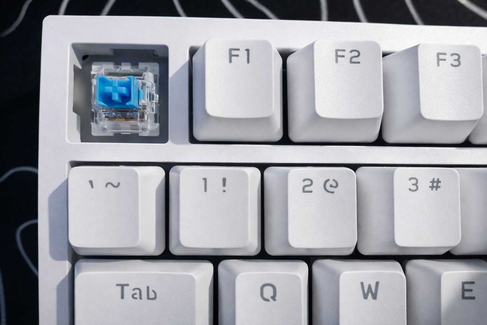 НОВА Ajazz AK820, 75%, WHITE, hot-swap, RGB