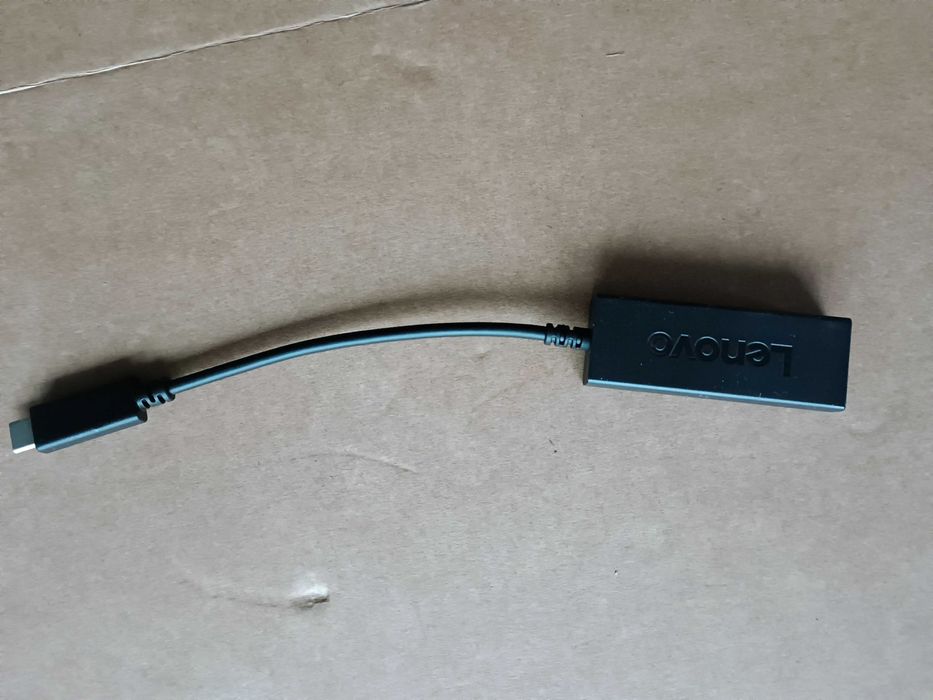 Karta sieciowa USB-C Lan ETHERNET RJ45 LENOVO RTL8153