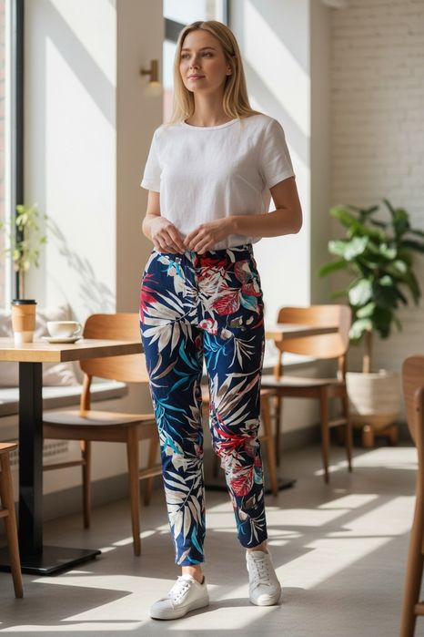 Zara spodnie damskie elegancki klasyk